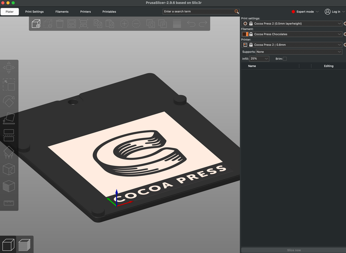 Slicer Information and Firmware